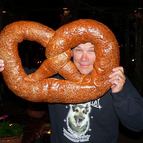 Care to join me in a Giant Pretzel?